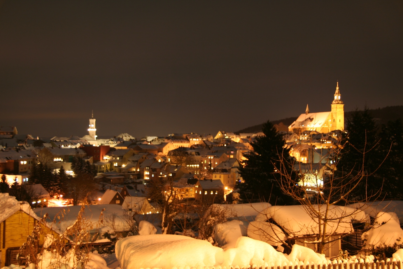 Hotel Infos & Hotel News @ Hotel-Info-24/7.de | blick vom berghotel steiger auf schneeberg